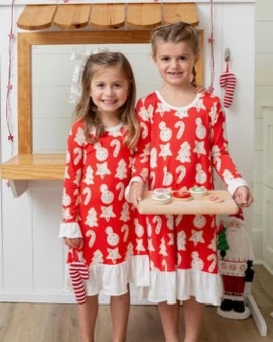 Christmas Cookies Gown- Bamboo